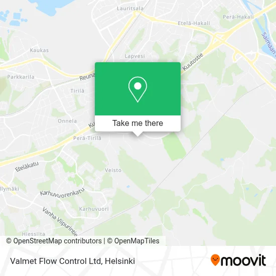 Valmet Flow Control Ltd map
