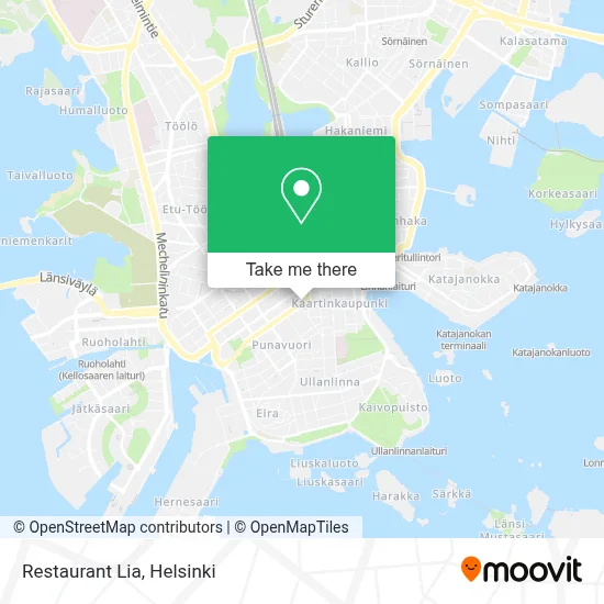 Restaurant Lia map