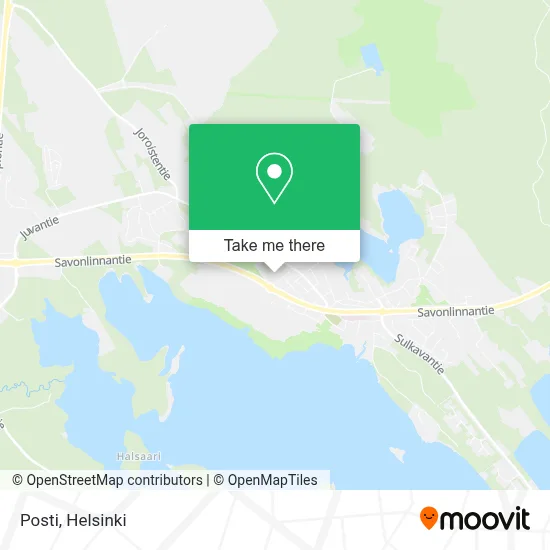 Posti map