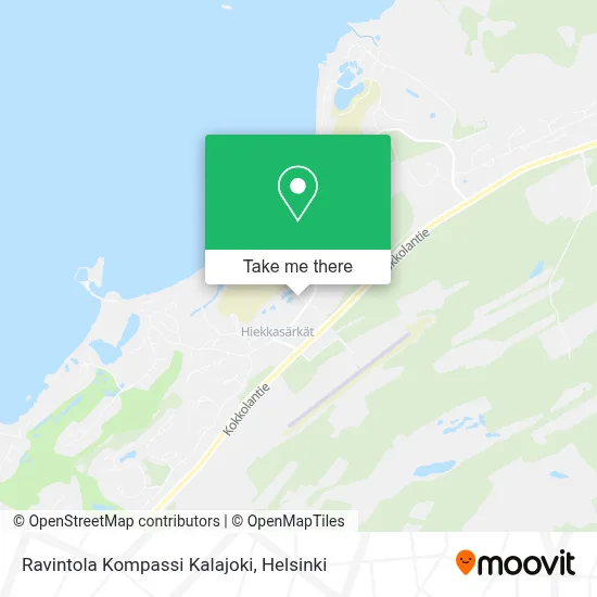 Ravintola Kompassi Kalajoki map