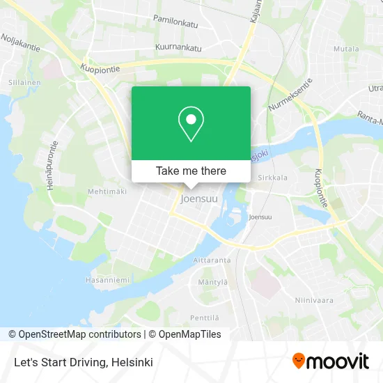 Let's Start Driving map