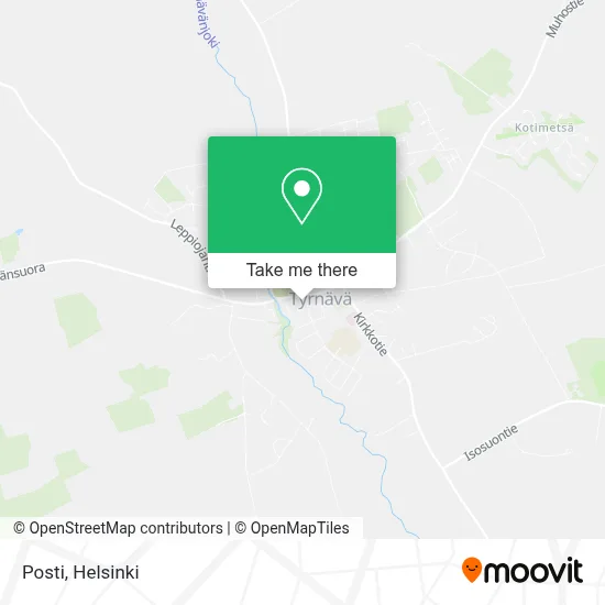 Posti map