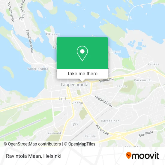 Ravintola Maan map