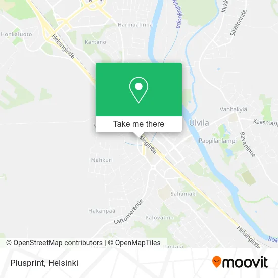 Plusprint map