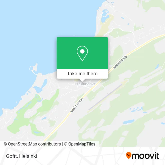 Gofit map