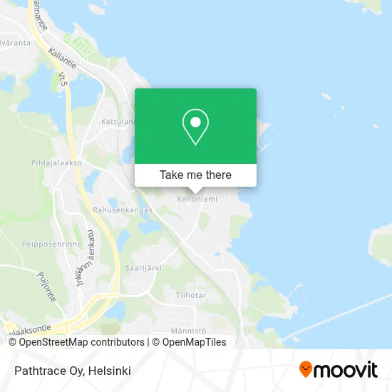 Pathtrace Oy map