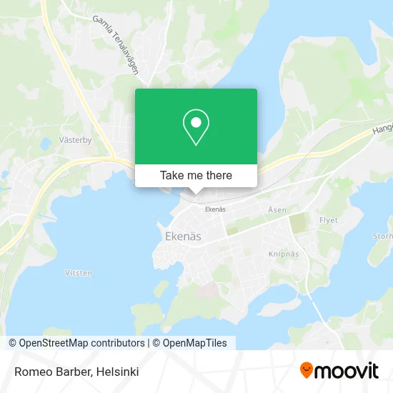 Romeo Barber map