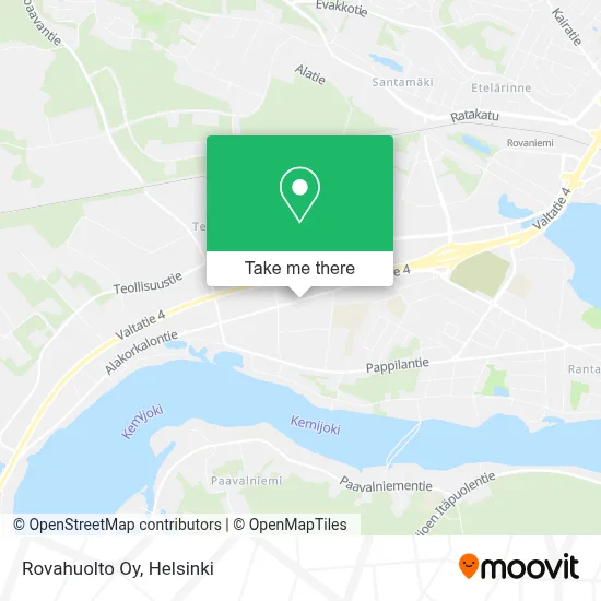 Rovahuolto Oy map