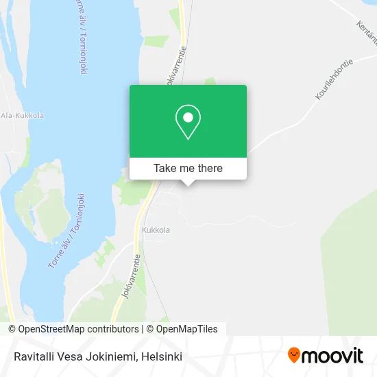 Ravitalli Vesa Jokiniemi map