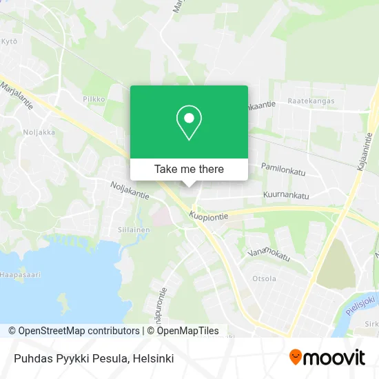 Puhdas Pyykki Pesula map