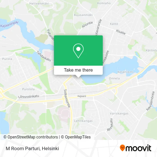 M Room Parturi map