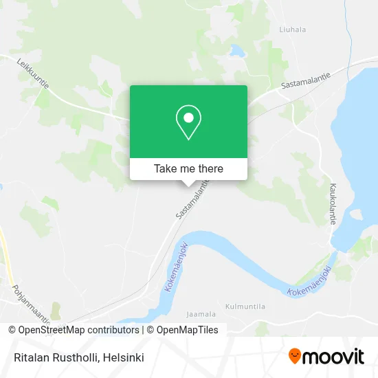 Ritalan Rustholli map