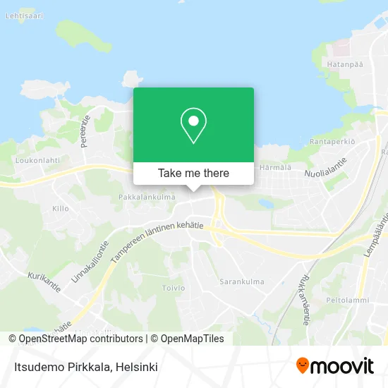 Itsudemo Pirkkala map