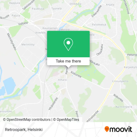 Retroopark map
