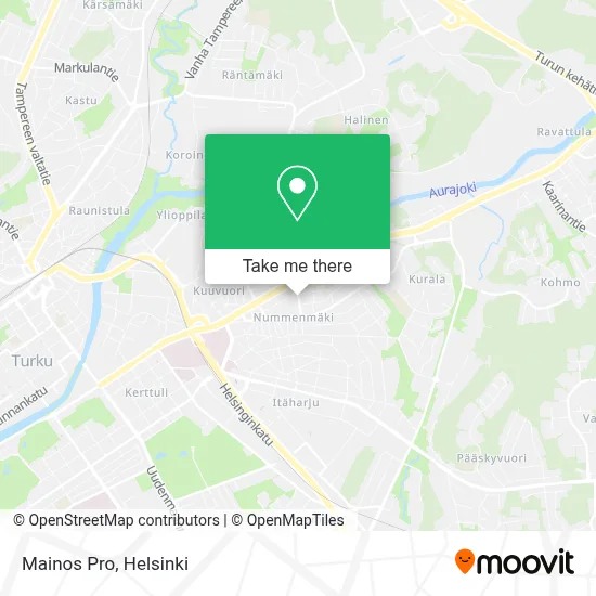 Mainos Pro map