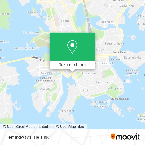 Hemingway's map