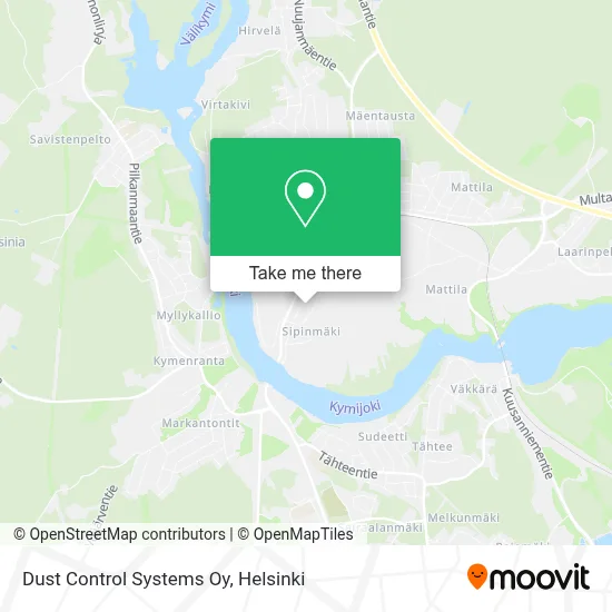 Dust Control Systems Oy map