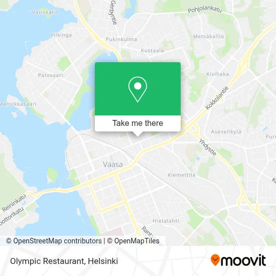 Olympic Restaurant map