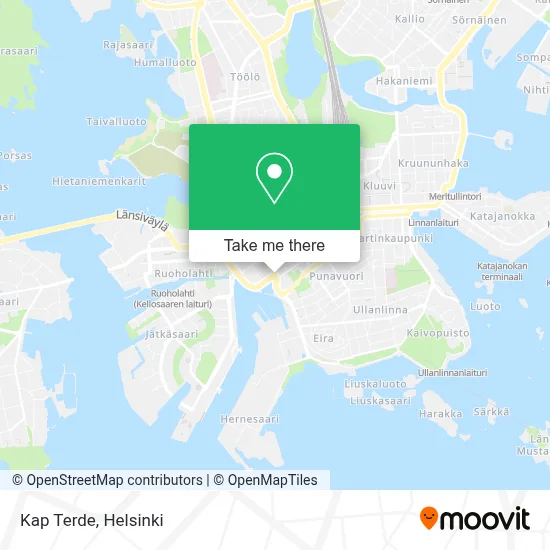 Kap Terde map
