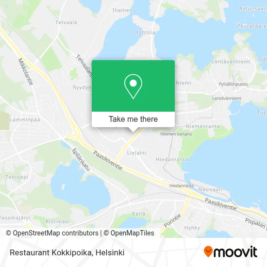 Restaurant Kokkipoika map