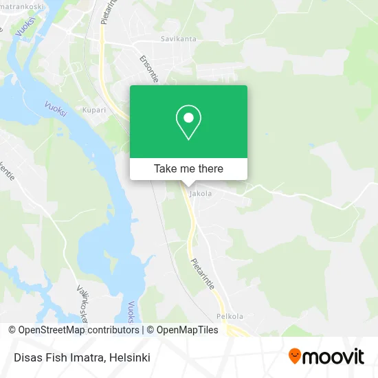 Disas Fish Imatra map