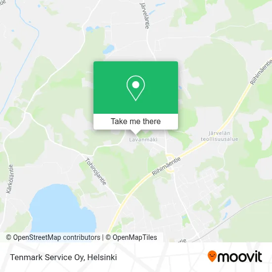 Tenmark Service Oy map
