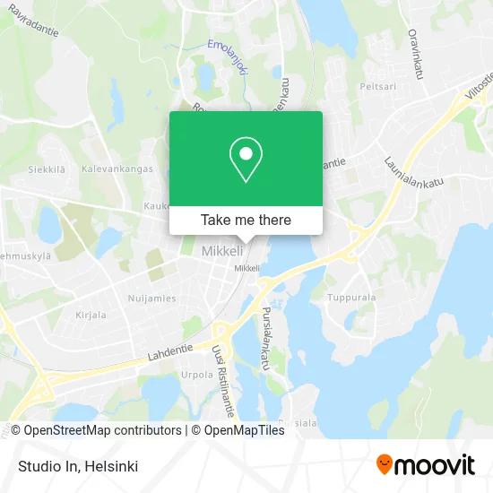 Studio In map
