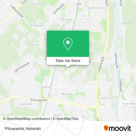 Pitsarante map