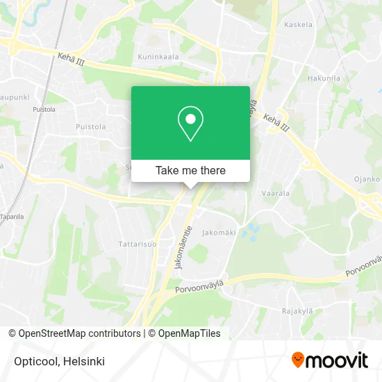 Opticool map