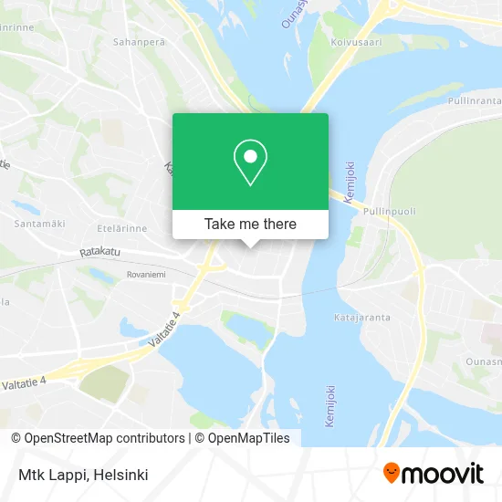 Mtk Lappi map