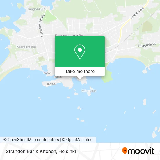 Stranden Bar & Kitchen map