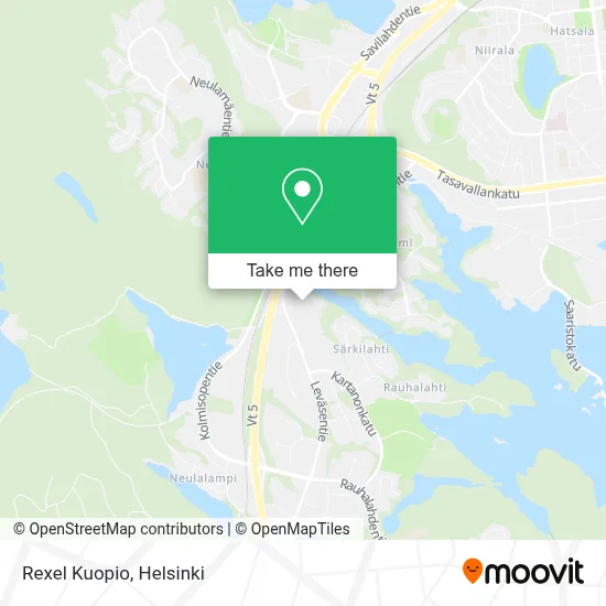 Rexel Kuopio map