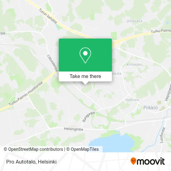 Pro Autotalo map