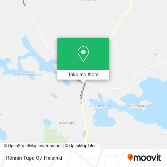 Rönnin Tupa Oy map