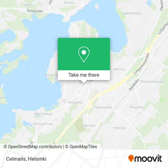 Celinails map