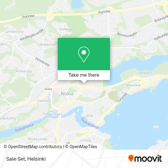 Sale-Set map