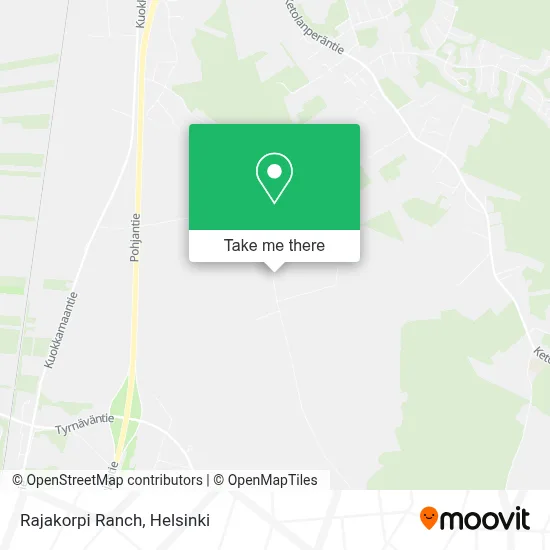 Rajakorpi Ranch map