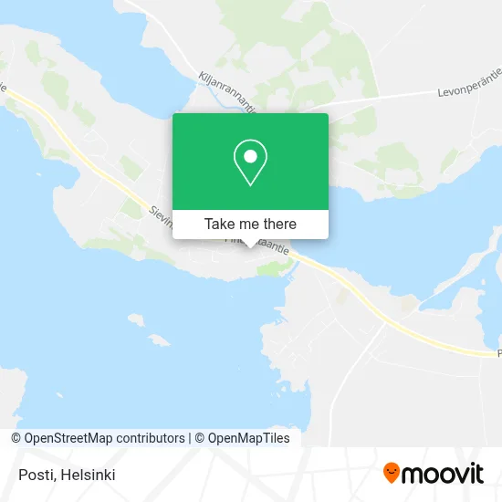 Posti map