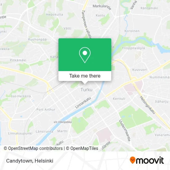 Candytown map