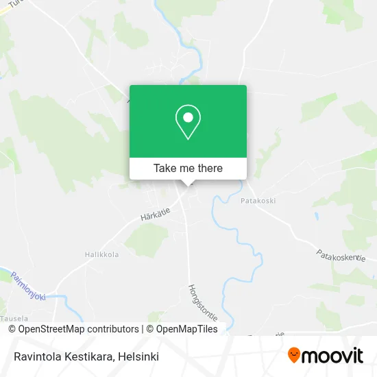 Ravintola Kestikara map