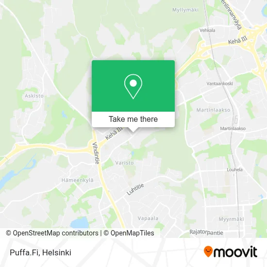 Puffa.Fi map