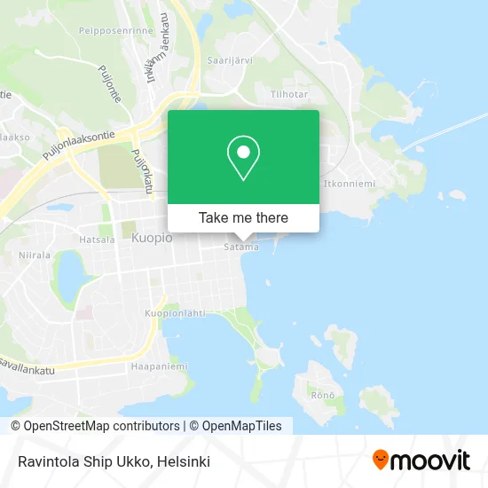 Ravintola Ship Ukko map