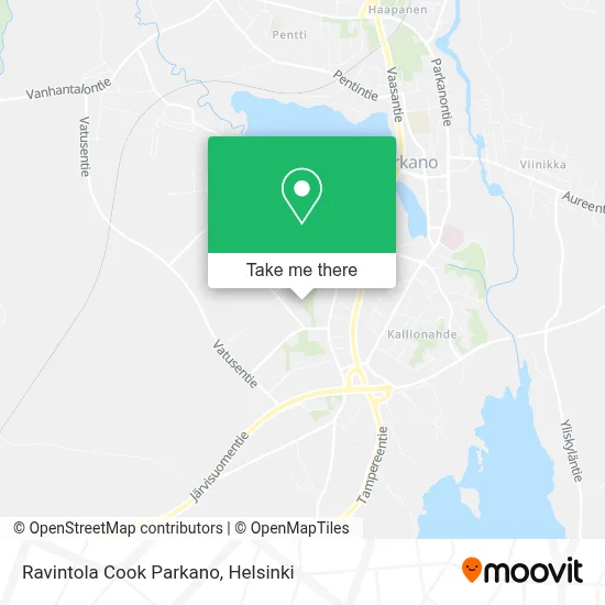 Ravintola Cook Parkano map