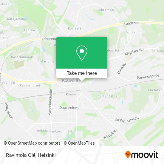 Ravintola Olé map