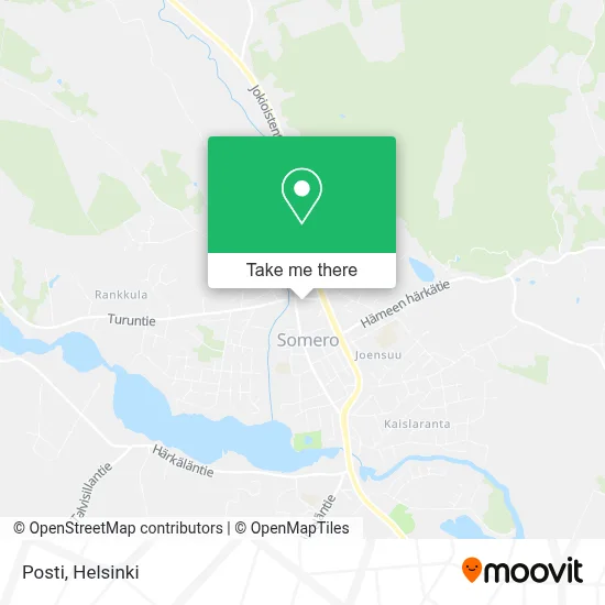 Posti map