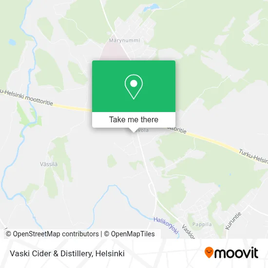 Vaski Cider & Distillery map