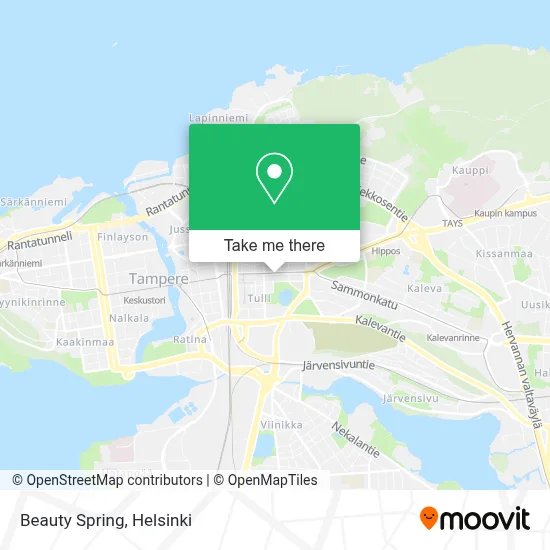 Beauty Spring map