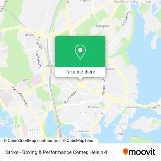 Strike - Boxing & Performance Center map