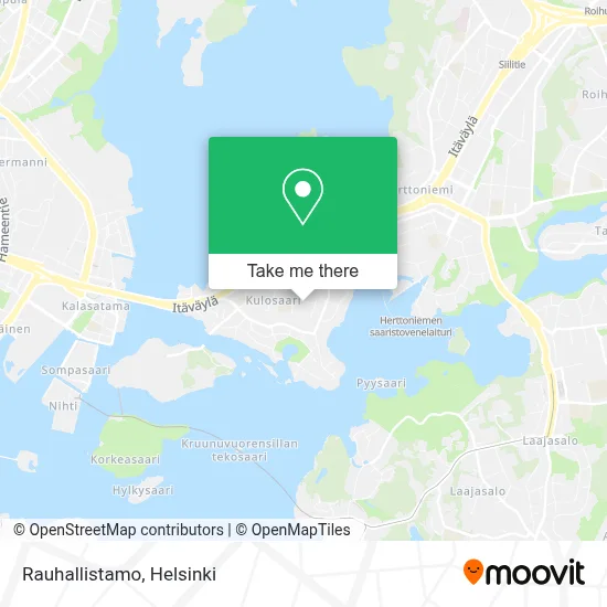 Rauhallistamo map