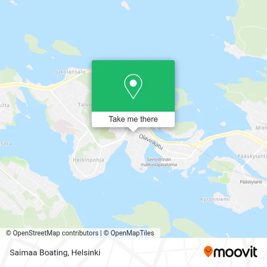 Saimaa Boating map